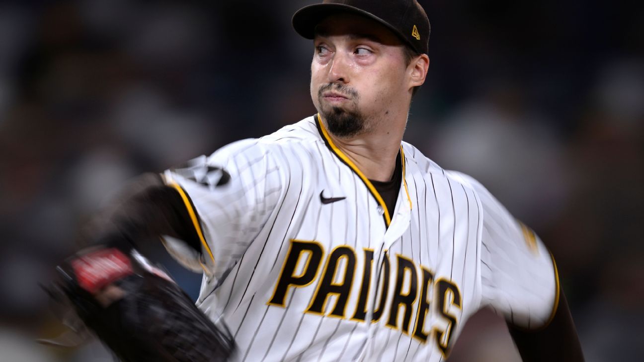 Fonte – Blake Snell concorda com um contrato de dois anos e US$ 62 milhões com os Giants