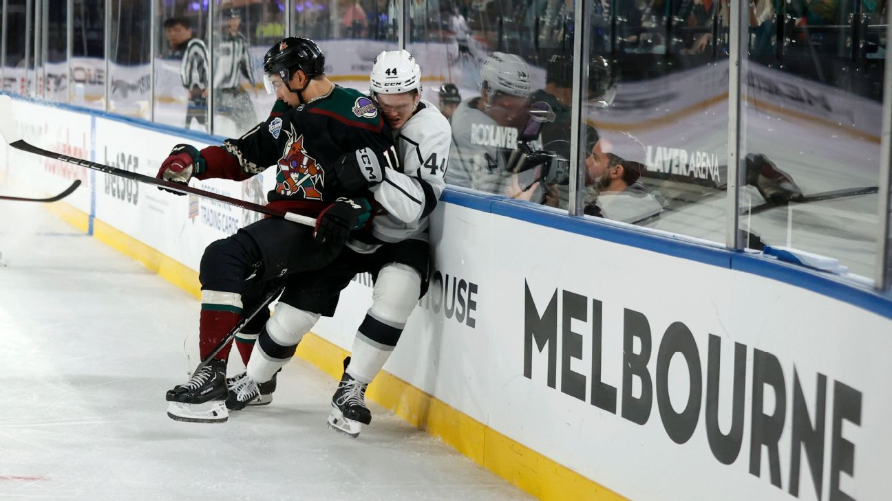 Kings, Coyotes to play 2 preseason games in Australia as part of