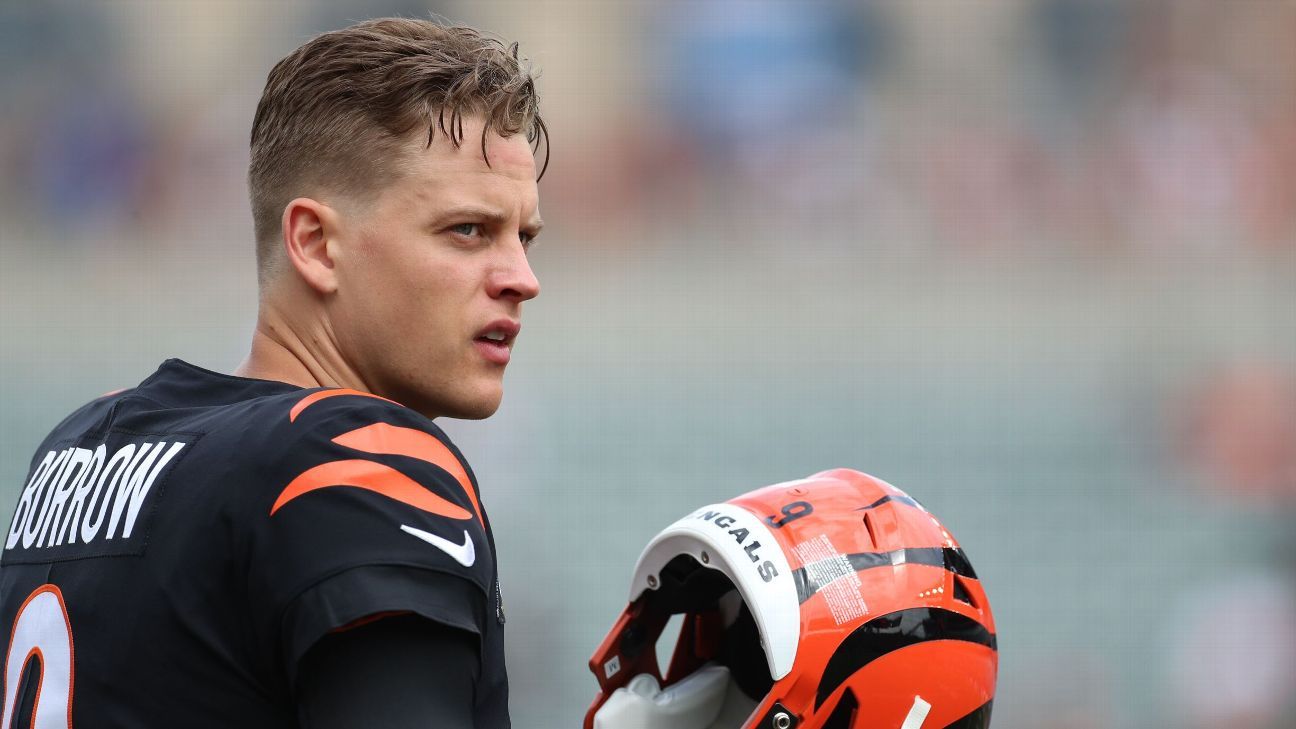 Joe Burrow listed as questionable by Bengals for Monday night game