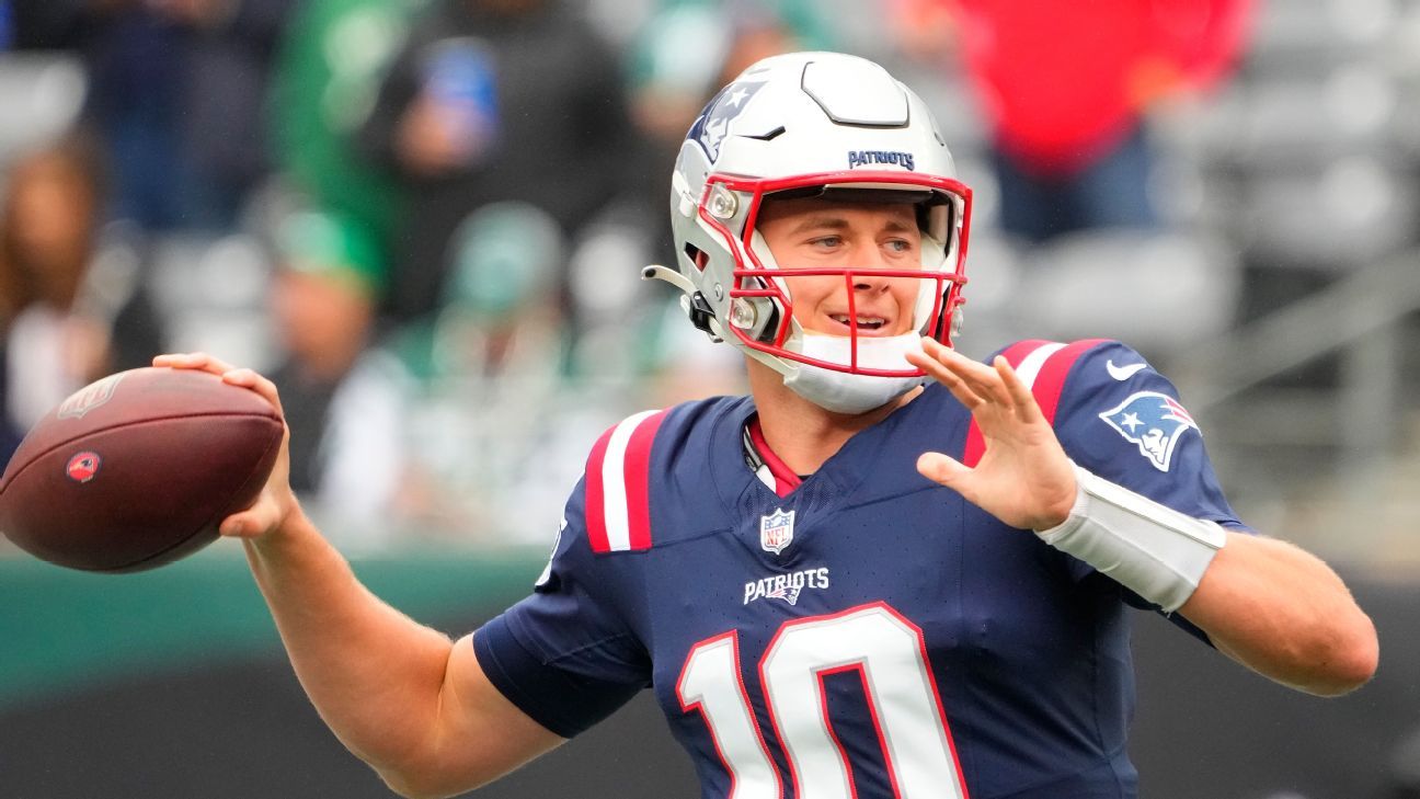 Mac Jones' 58yard touchdown pass gives Patriots 100 lead over Jets ESPN