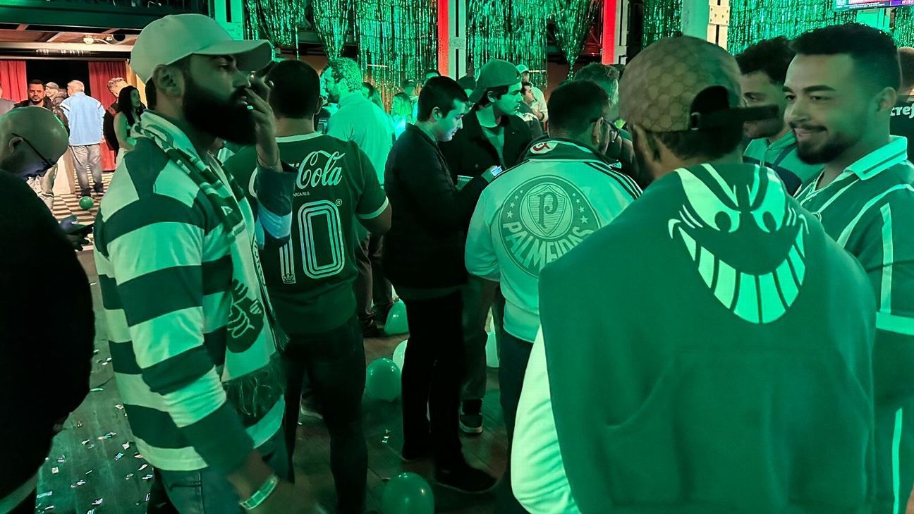 Com e sem ingresso, torcida do Palmeiras invade Buenos Aires e faz até hino em versão tango; veja como ficou