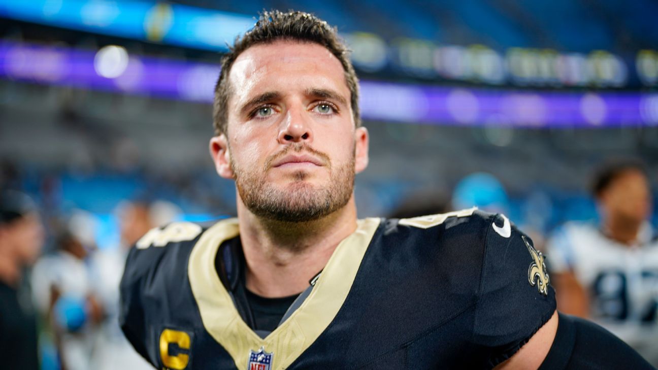 Saints' Carr (shoulder) week-to-week, but not ruled out for next game