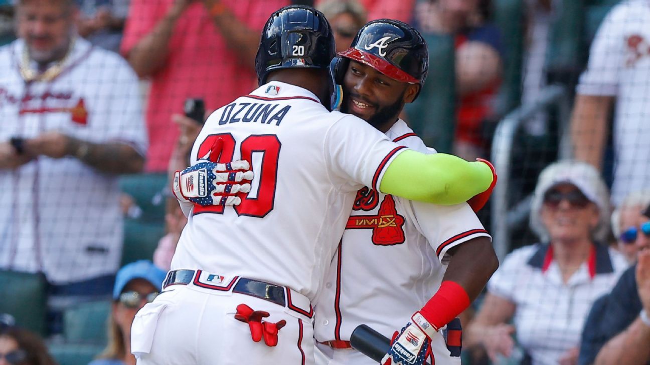 Braves go deep 2 times, tie MLB record with 307 home runs this