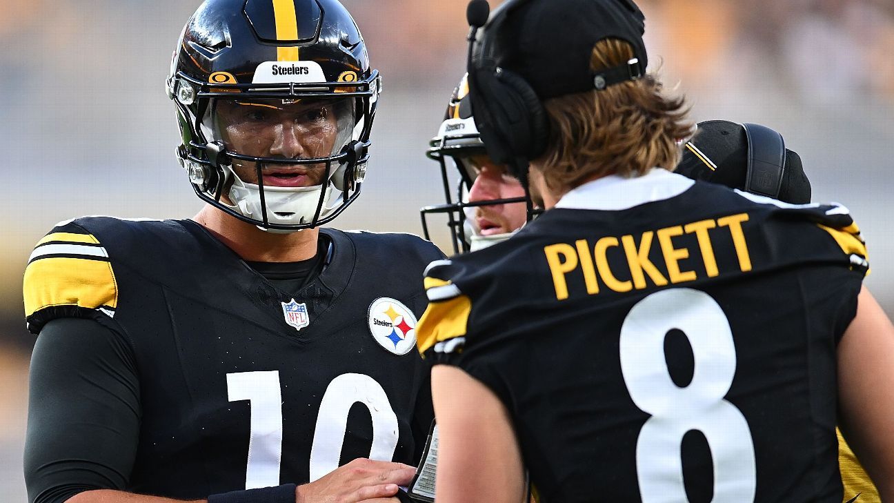 Steelers QB Kenny Pickett out against Texans after injuring knee