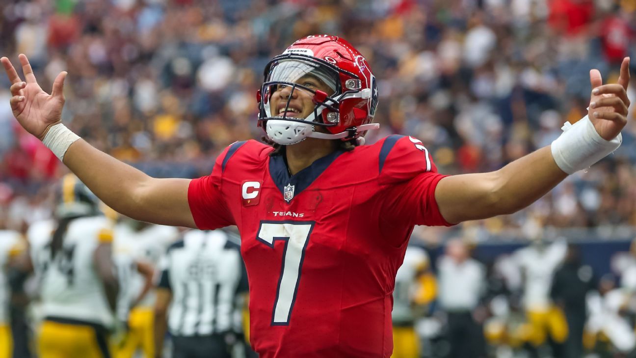 NFL rookie QB tracker C.J. Stroud stays sharp in Week 4 ESPN