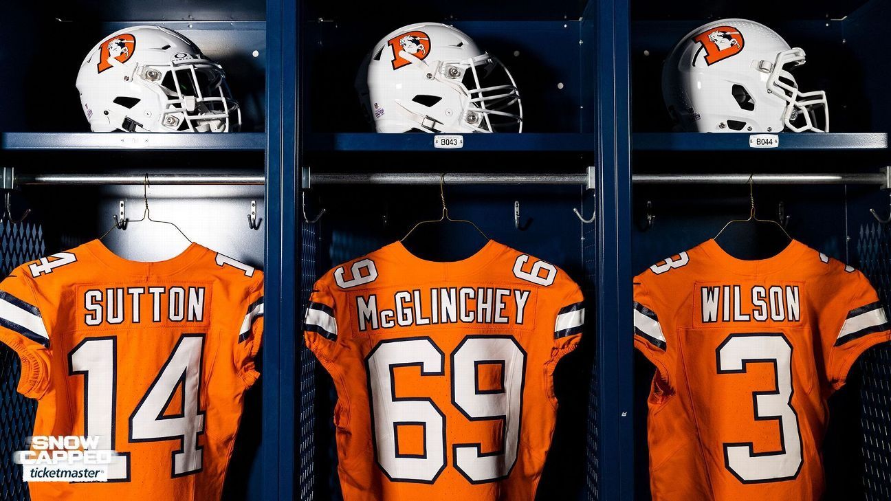 Denver Broncos: Team will wear alternate uniforms 3 times this season