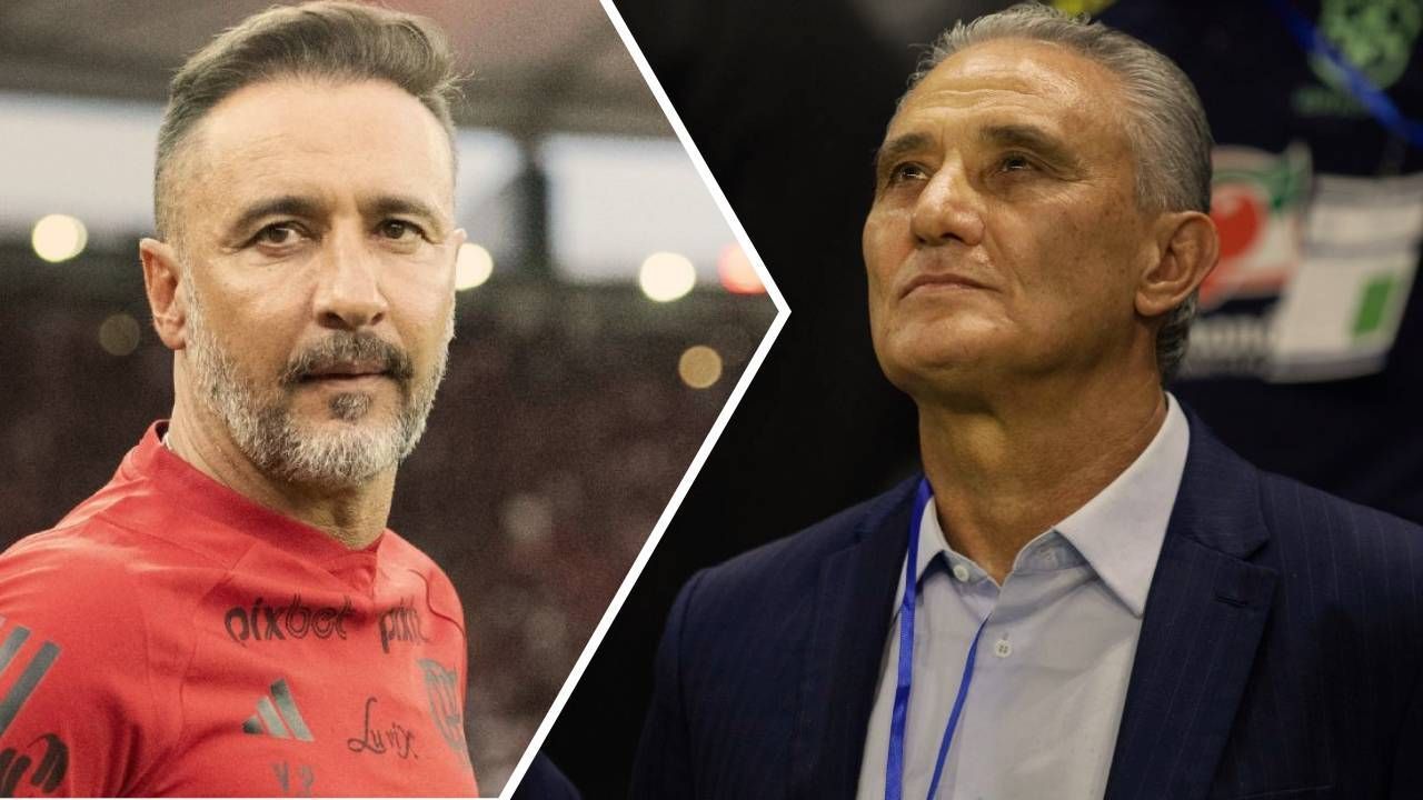 OPINIÃO: Vítor Pereira e Tite no Flamengo escancaram Corinthians outro patamar