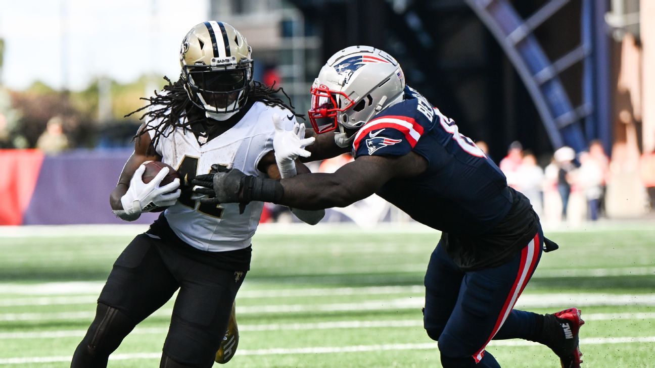 Liberia's Alvin Kamara, patron Saint of touchdowns, breaks records and ...
