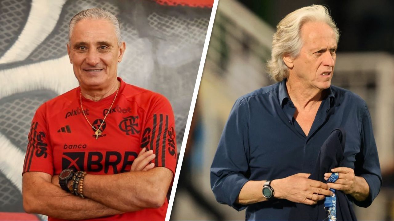 Tite e Jorge Jesus: desempenho no Carioca pelo Flamengo e quem se destaca.