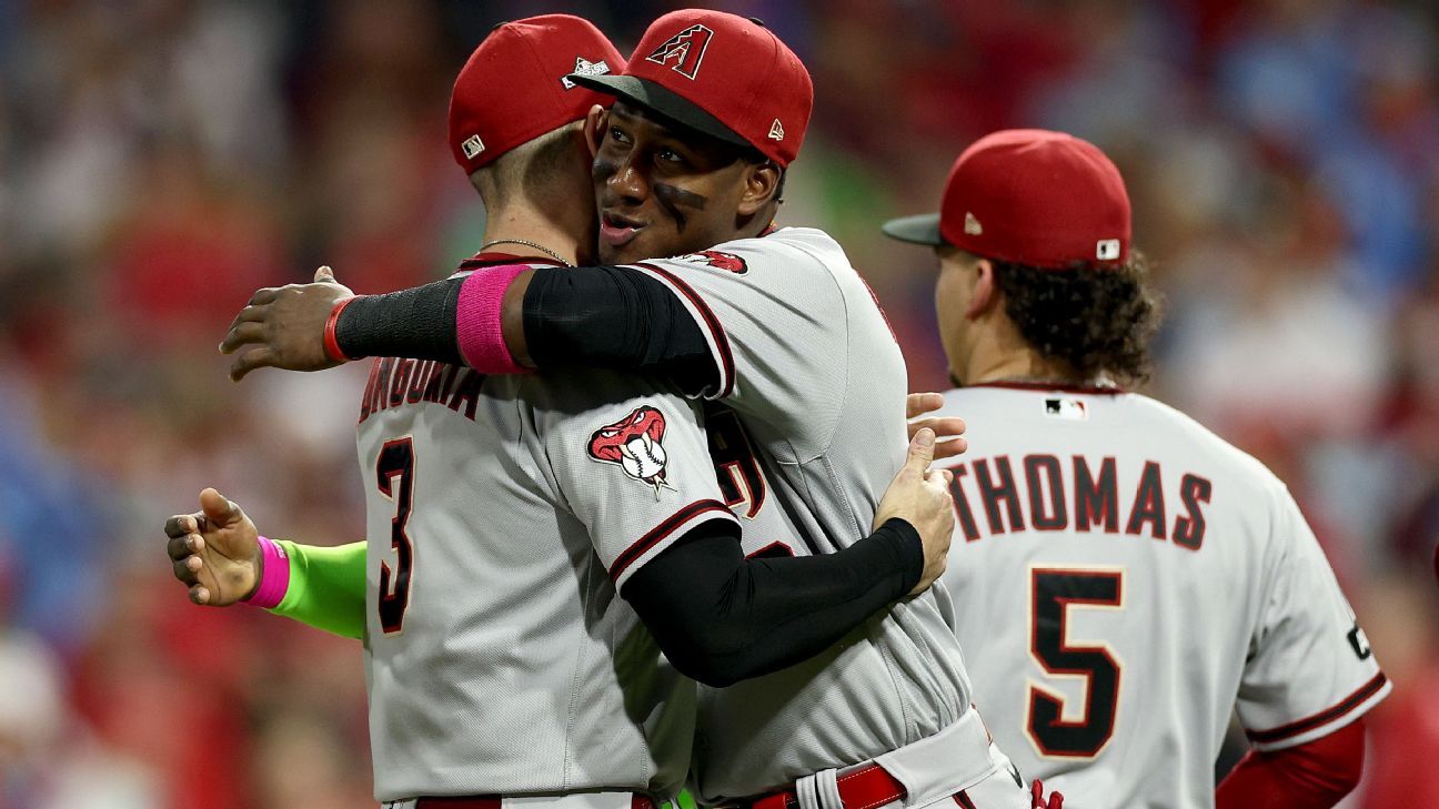 The surprising Arizona Diamondbacks and San Francisco Giants are