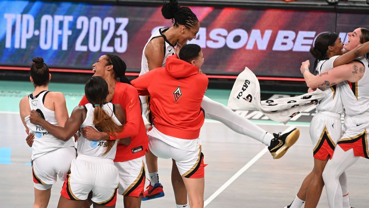 Aces edge Liberty to secure second straight WNBA championship