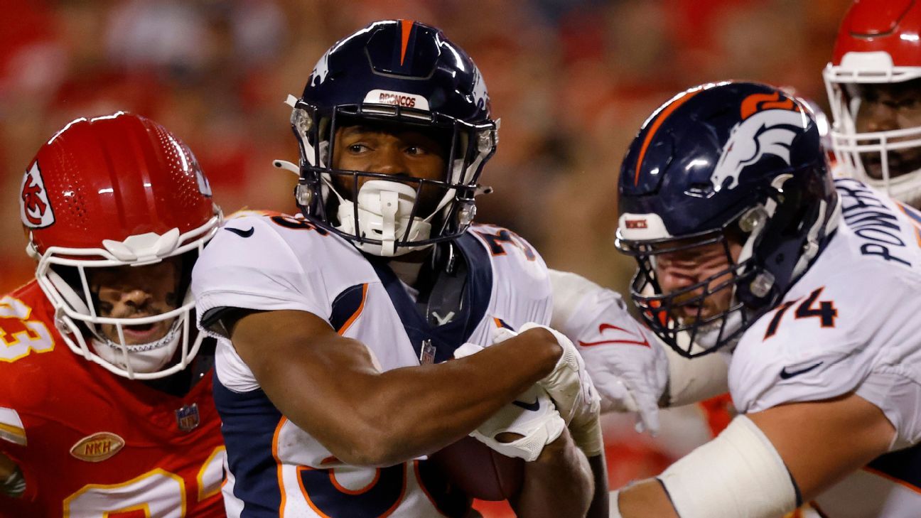 Broncos RB Jaleel McLaughlin blossoming with Javonte Williams ESPN