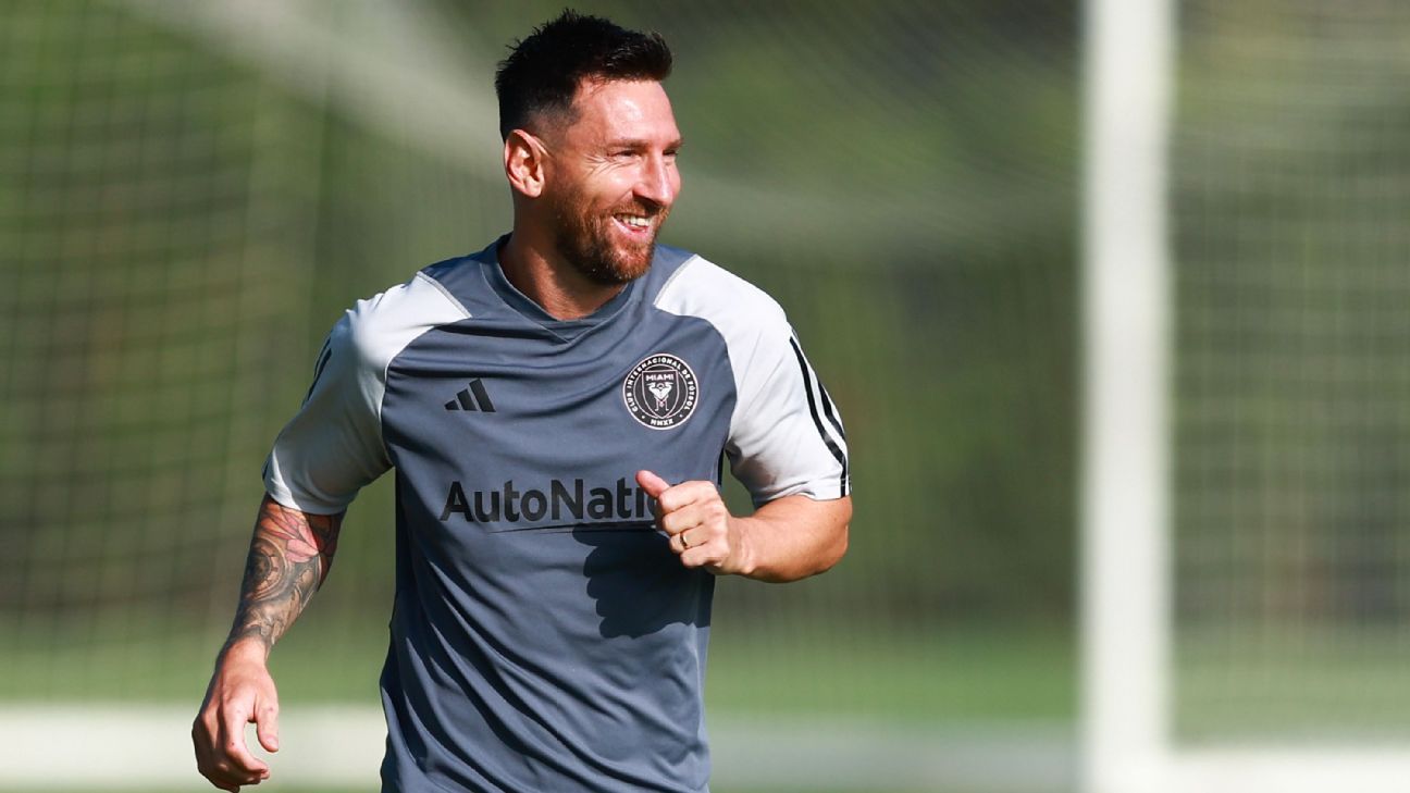 Messi travels, set to play in Miami's season finale