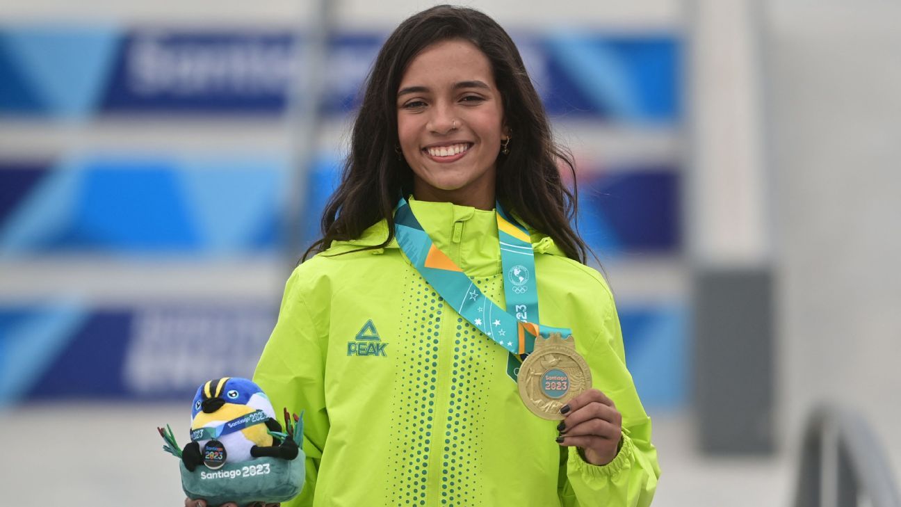 Rayssa Leal conquista segundo ouro no skate street do X-Games