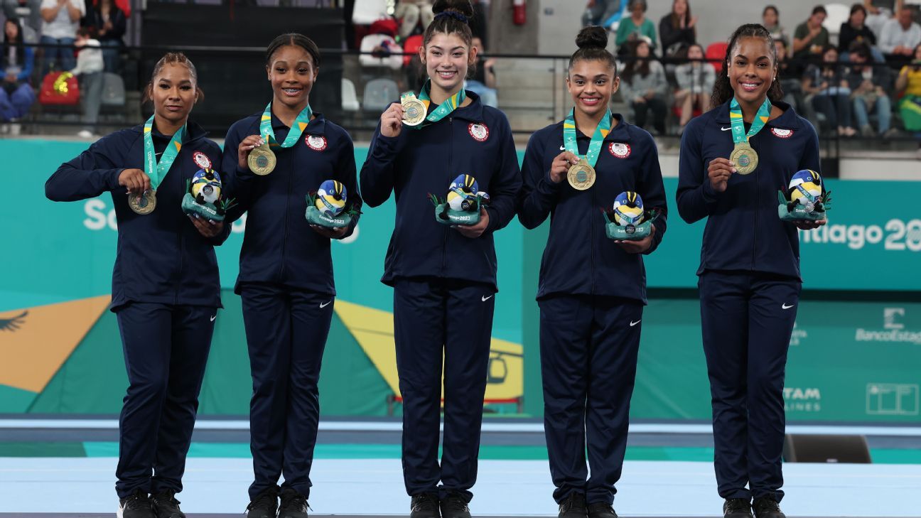 Jordan Chiles leads U.S. gymnasts to Pan American Games gold ESPN