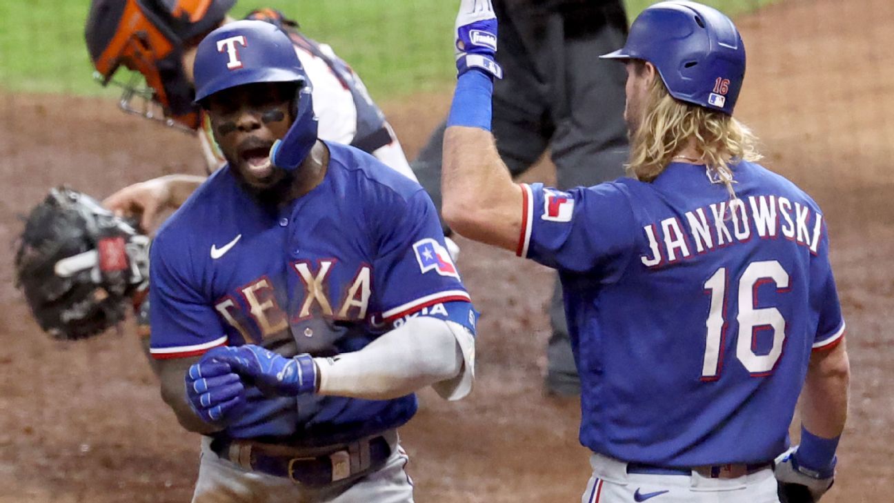 MVP Adolis Garcia, Rangers dethrone Astros to win ALCS