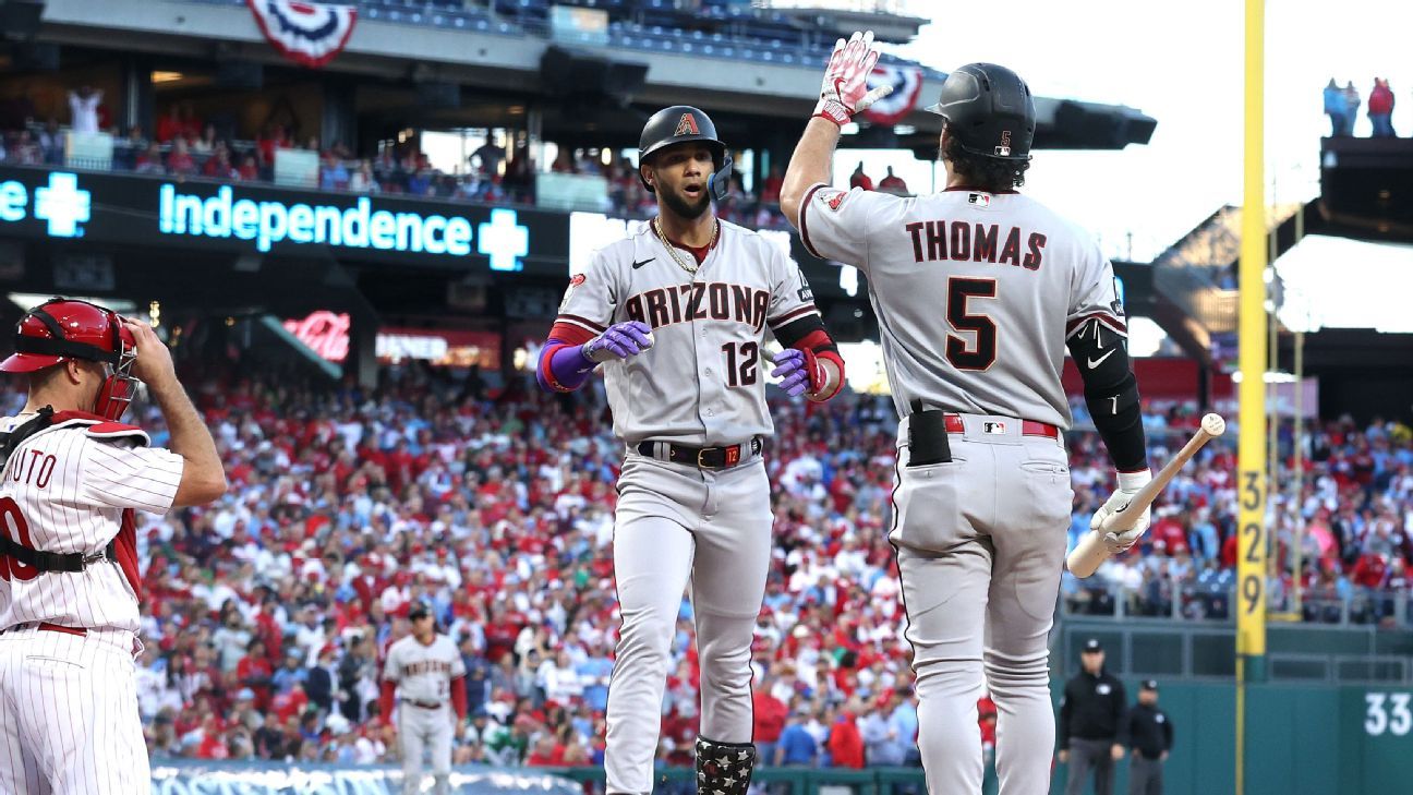 Corbin Carroll - Arizona Diamondbacks Left Fielder - ESPN