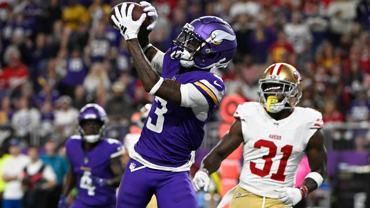 Rookie Jordan Addison emerges at critical time for Vikings ESPN