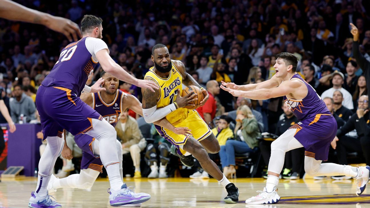 Lakers’ LeBron James takes over – ‘Simple’ call removes playing time limit