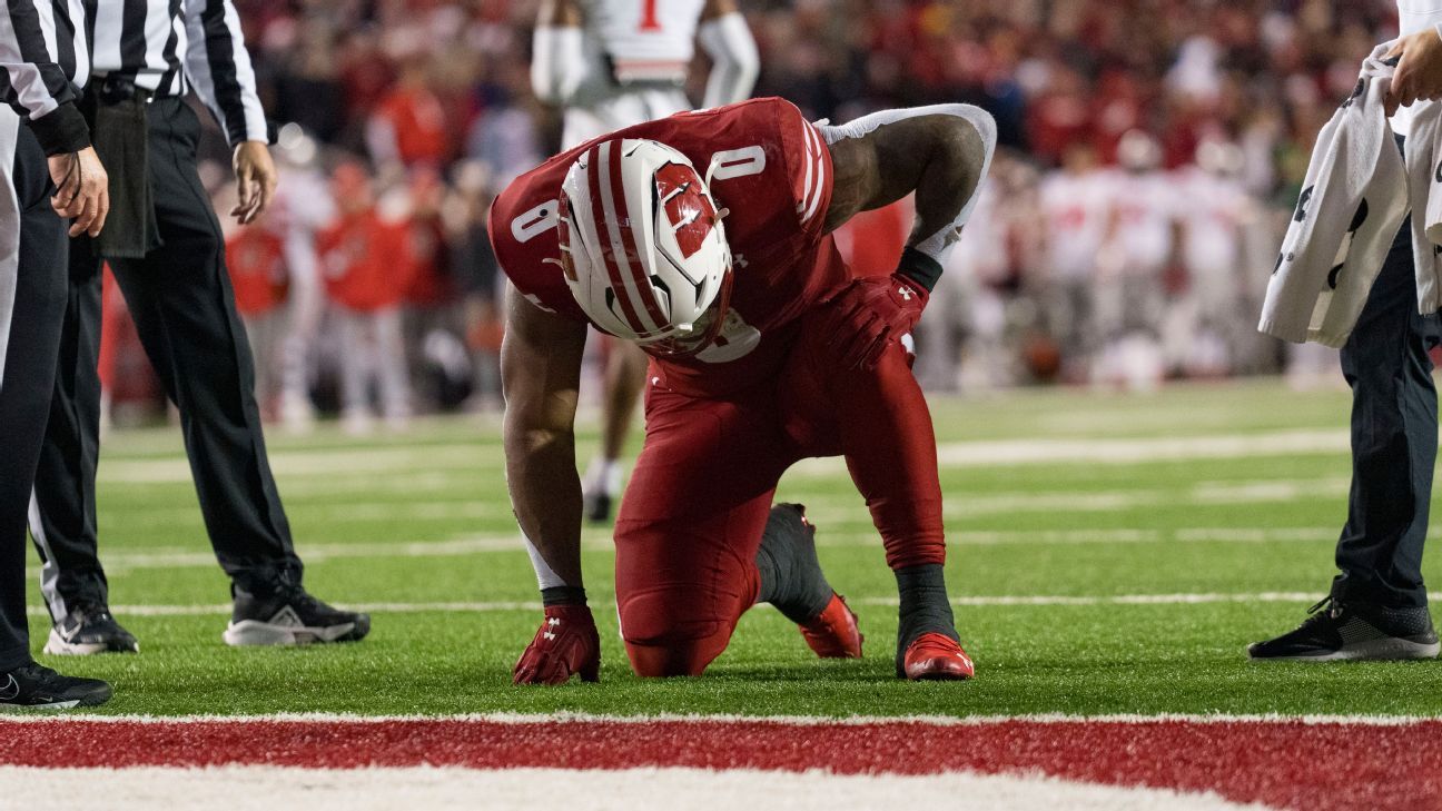 Wisconsin rules out Braelon Allen with leg injury