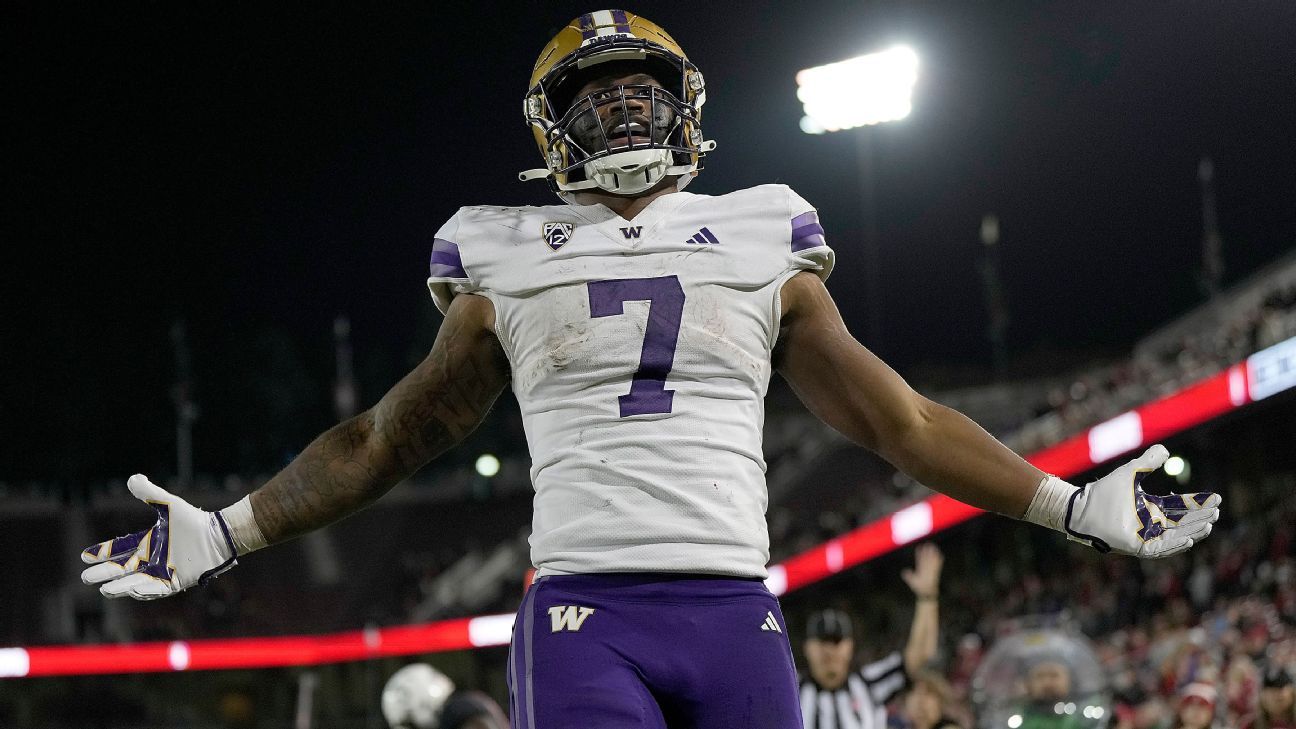 Huskies RB Johnson (foot) feeling 'a lot better'