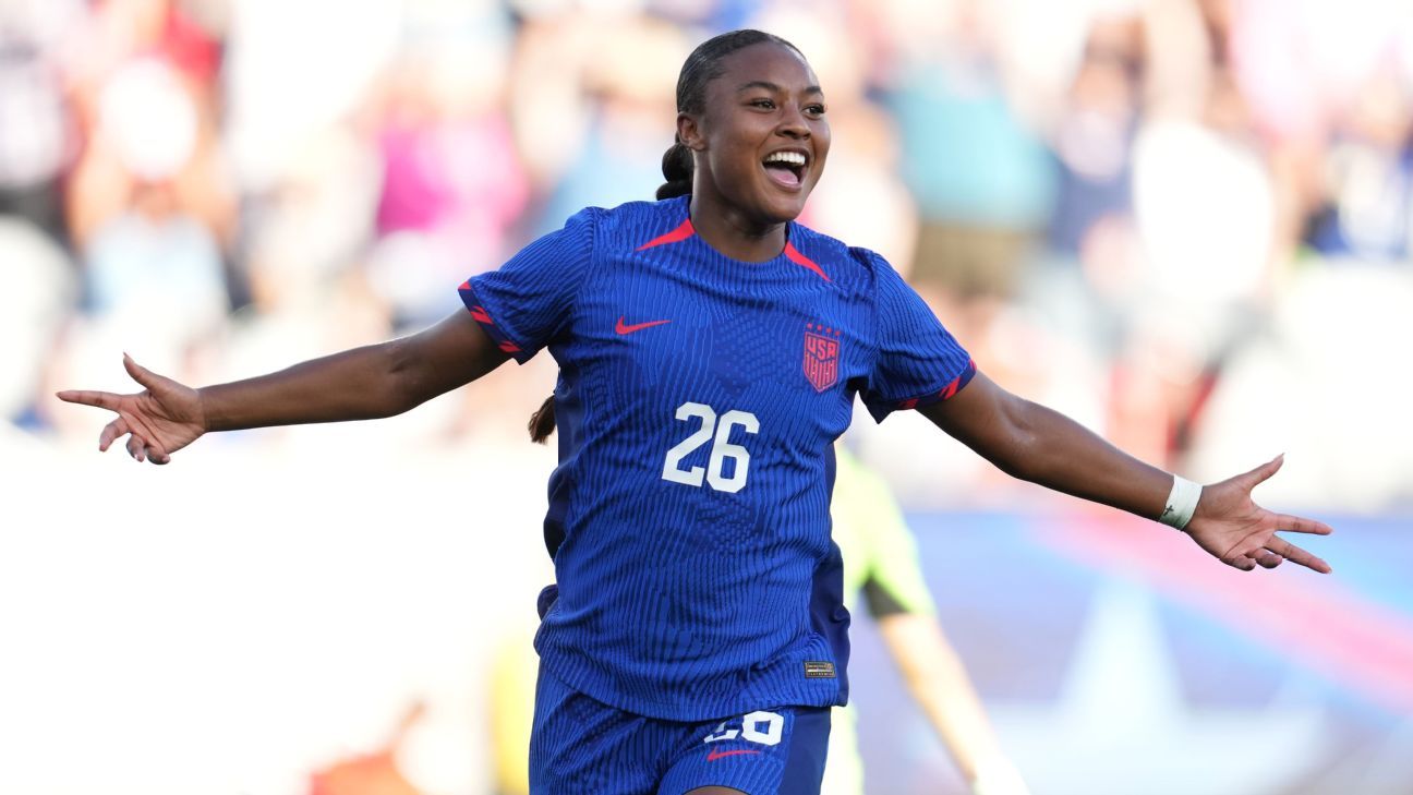 USWNT's next generation of stars show the way vs. Colombia