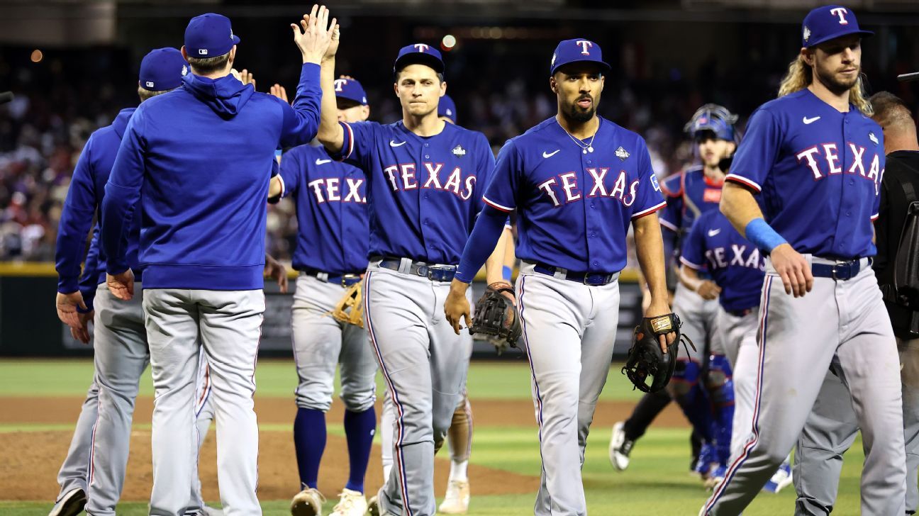 Los Rangers someten a sus D-backs en el Juego 3 detrás de Corey Seager y bullpen