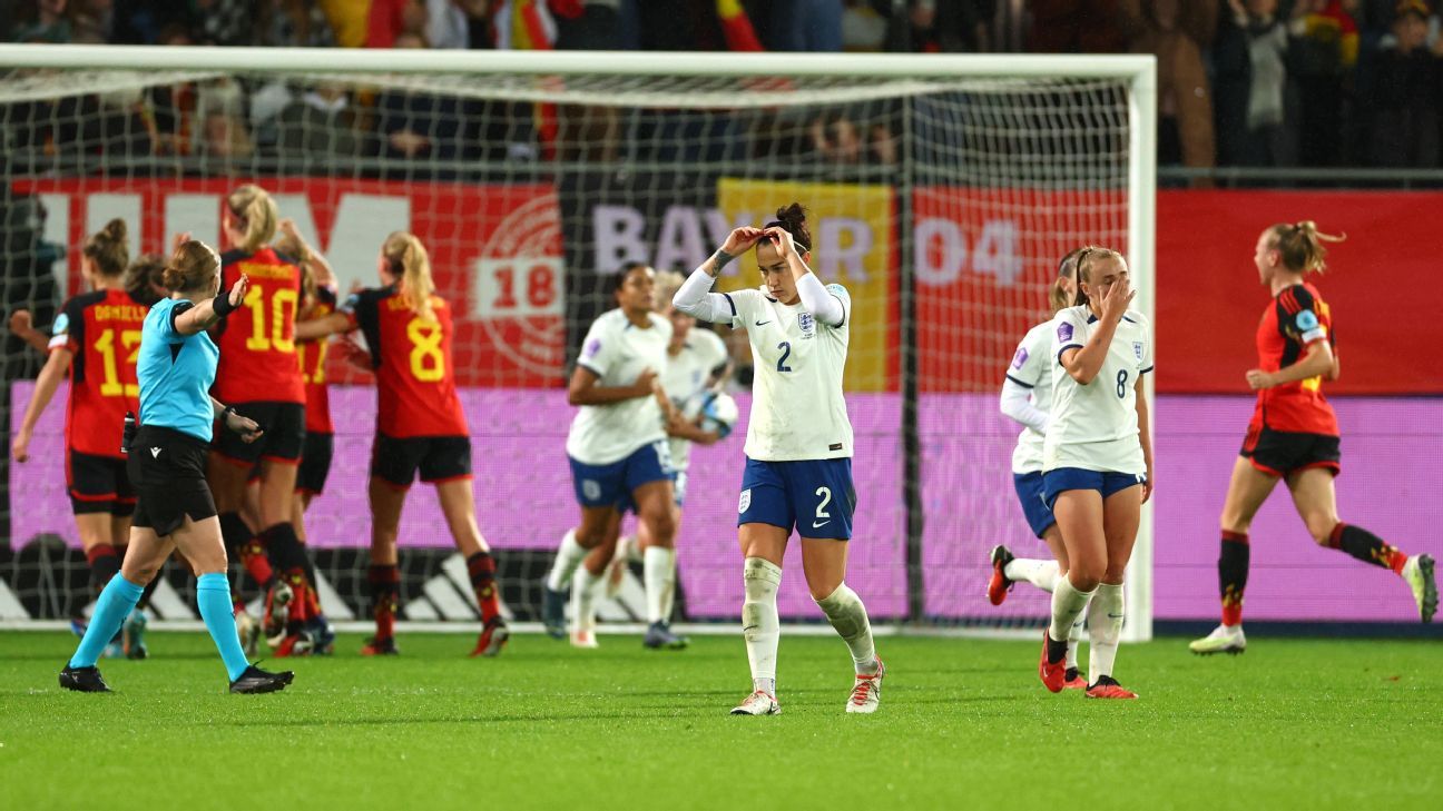 Olympics bid in jeopardy as Belgium stun England