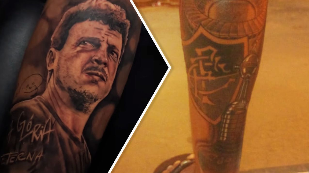 Torcedor do Fluminense tatua rosto de Diniz, crava título da Libertadores e vê time igual ao Fla de 2019: Sem possibilidade de perder