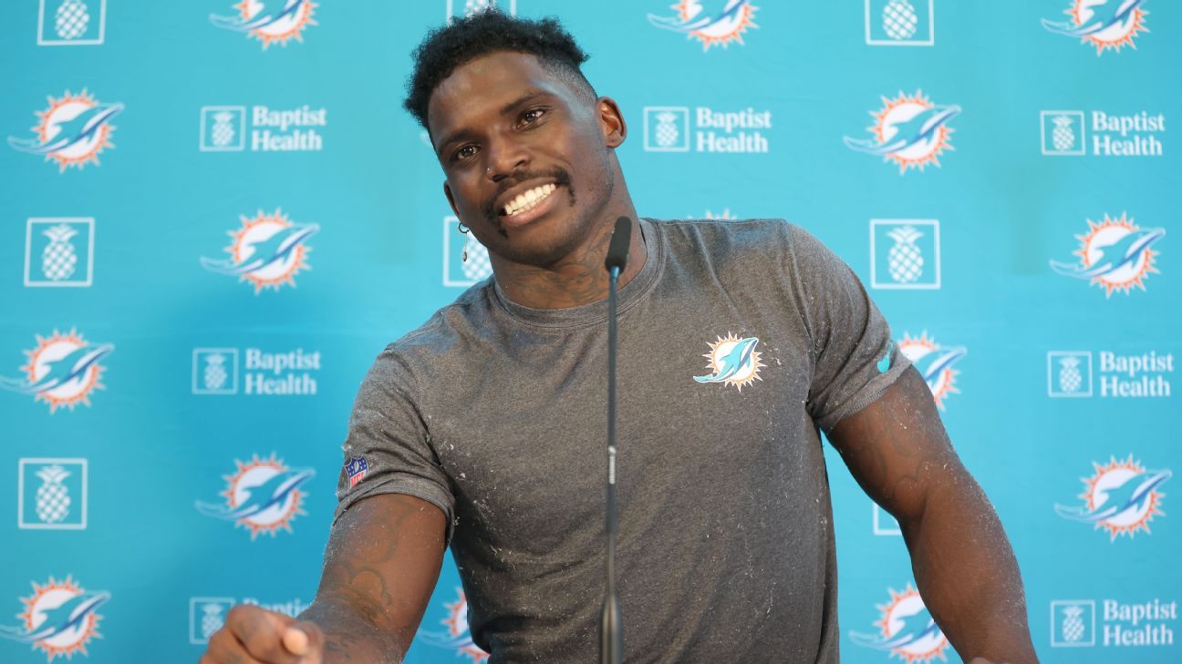 Tyreek Hill z Dolphins twierdzi, że Chiefs „dostaną tę pracę”