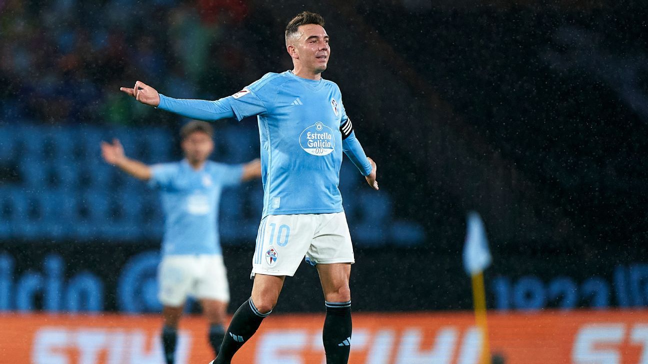 Celta sevilla iago aspas