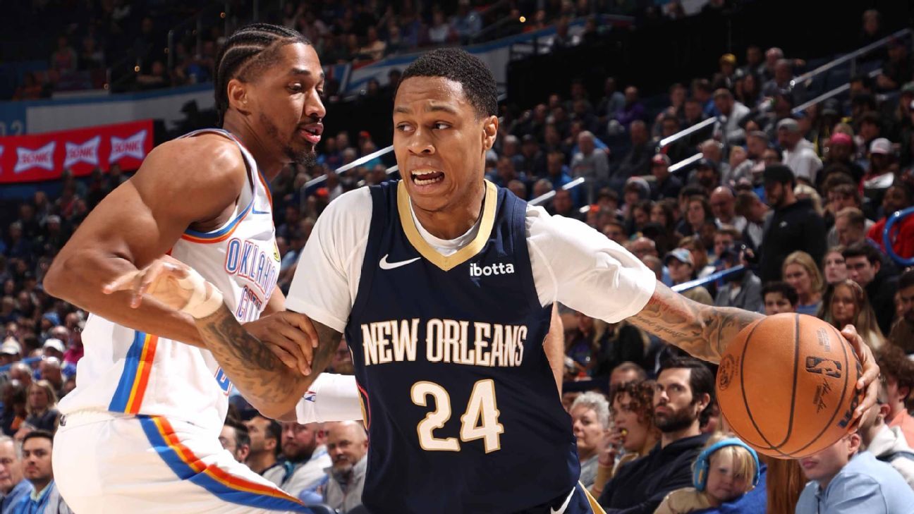 Pelicans' Hawkins out 1-2 weeks with back strain