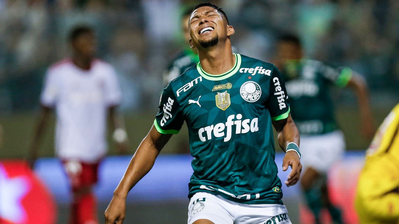 Rony se emociona após fim de jejum e cita lema do Palmeiras para não largar mais liderança do Brasileiro