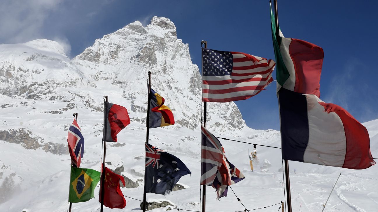 La gara di Coppa del Mondo di sci alpino sul Cervino è stata annullata a causa del maltempo