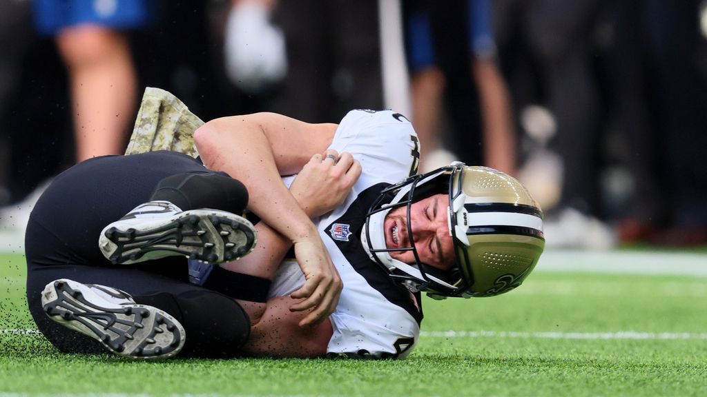 Die Saints verlieren Derek Carr und Michael Thomas aufgrund von Verletzungen gegen die Vikings