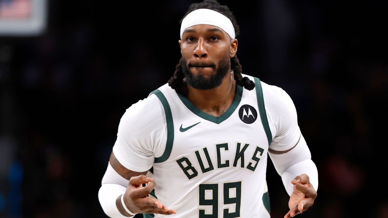 Bucks’ Jae Crowder to be sidelined for two months with injury