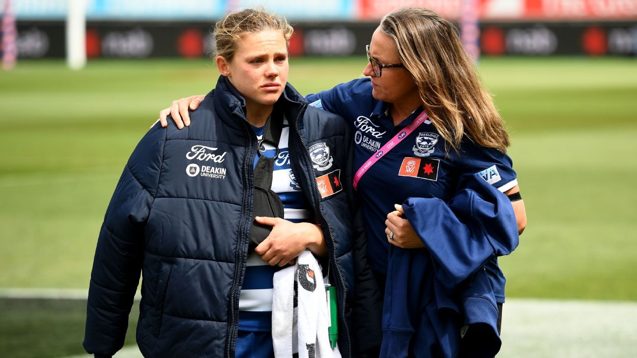 Geelong Cats forward Chloe Scheer pushes for unlikely AFLW return ESPN
