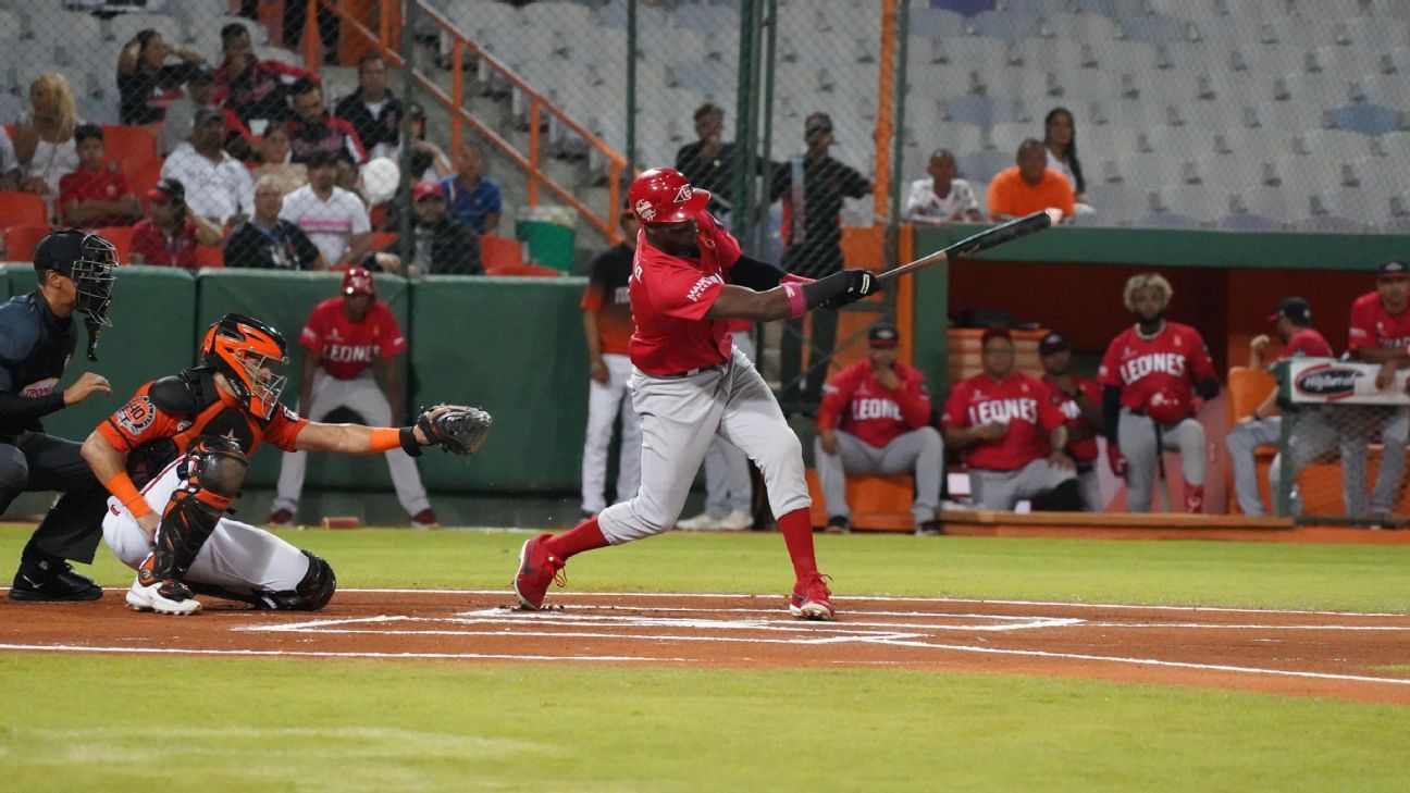 LIDOM: Leones del Escogido ganan su quinto juego consecutivo en el ...