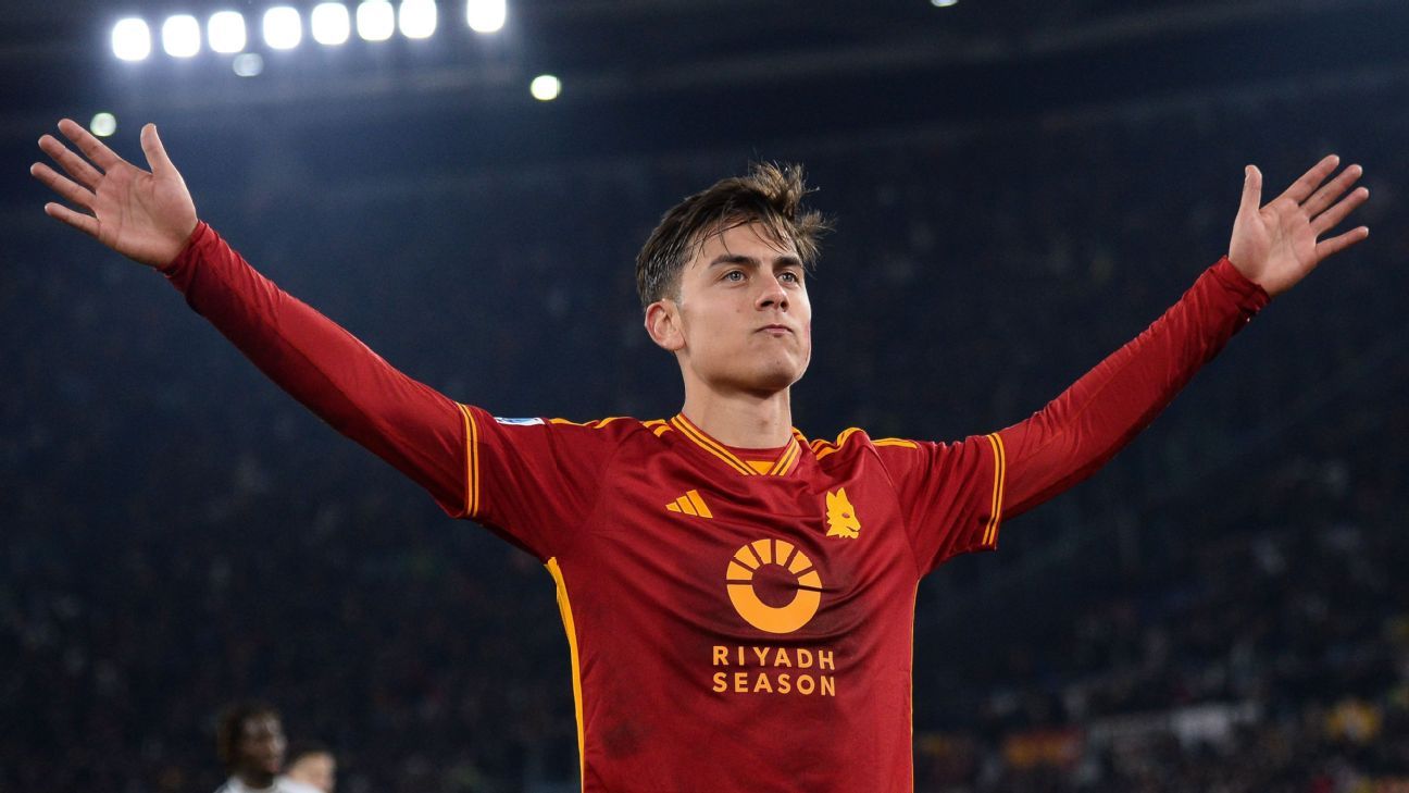 Al son de Paulo Dybala, Roma venció a Udinese en el Olímpico - ESPN
