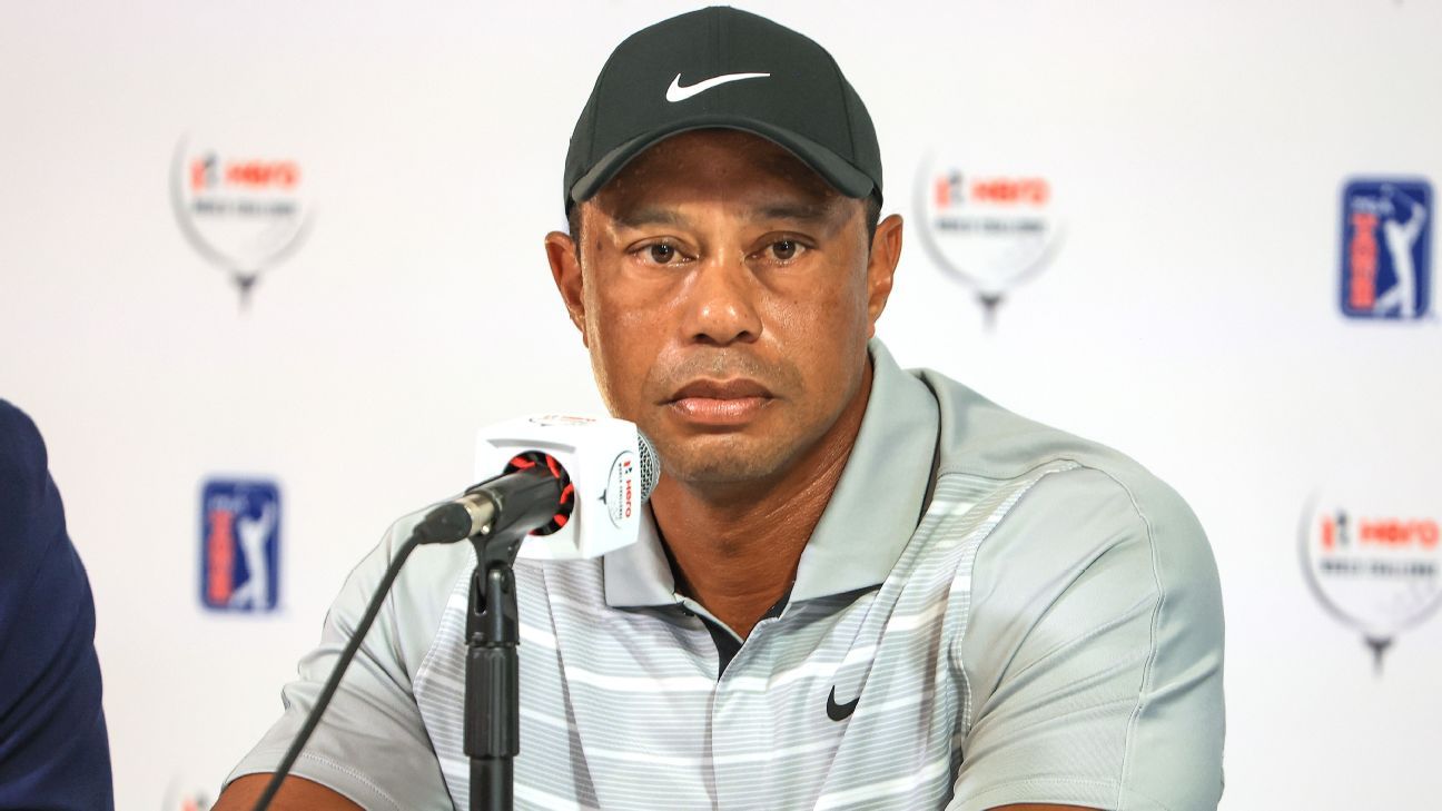 Woods says PGA Tour negotiations with Saudi Arabia's PIF ongoing