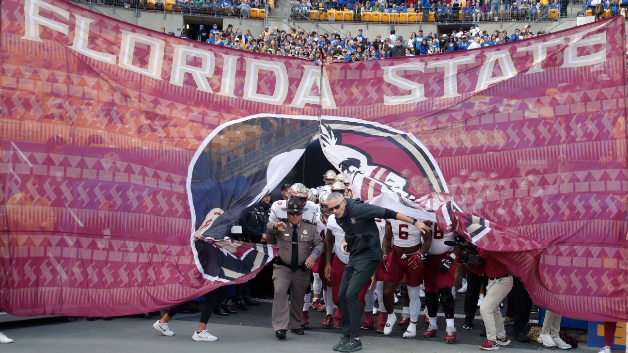 Florida State joins Michigan, Washington in CFP top 4 ESPN