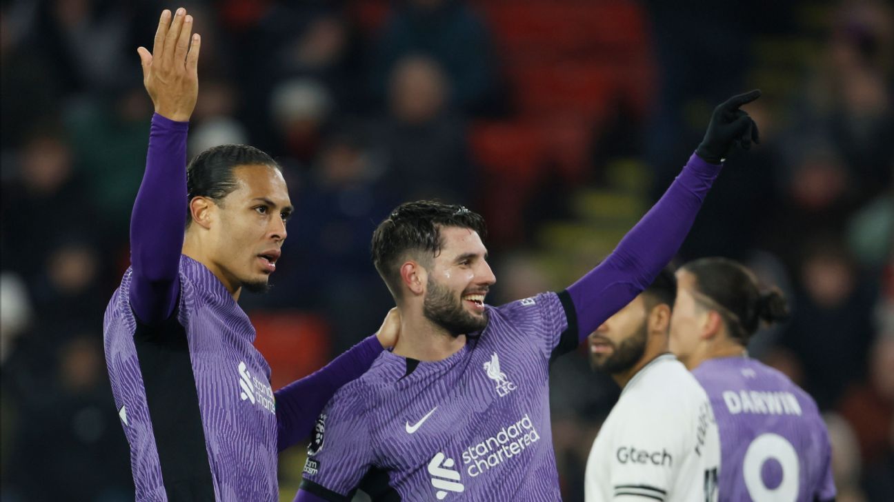 Liverpool ratings: Van Dijk, Szoboszlai star vs. Sheffield United