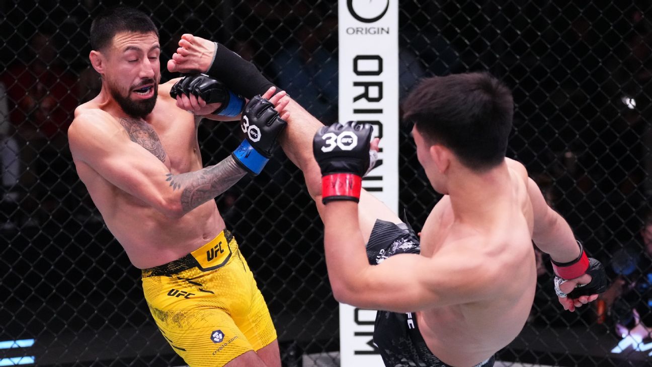 Song Yadong verslaat Chris Gutierrez in het hoofdevenement van UFC Fight Night
