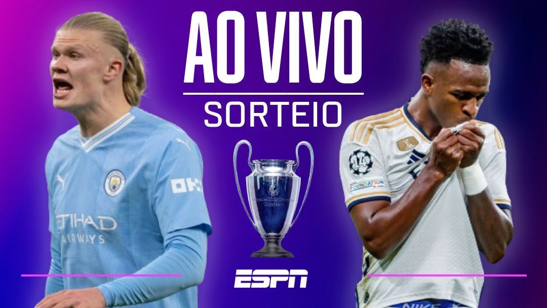 Champions AO VIVO: siga o sorteio da fase de grupos