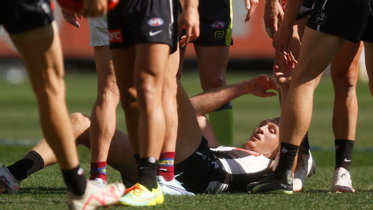 Collingwood Pies' Murphy to continue AFL career after head knock ESPN