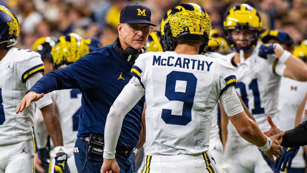 College Football Playoff – Hoe JJ McCarthy fuseerde met Jim Harbaugh en de beste QB van Michigan werd