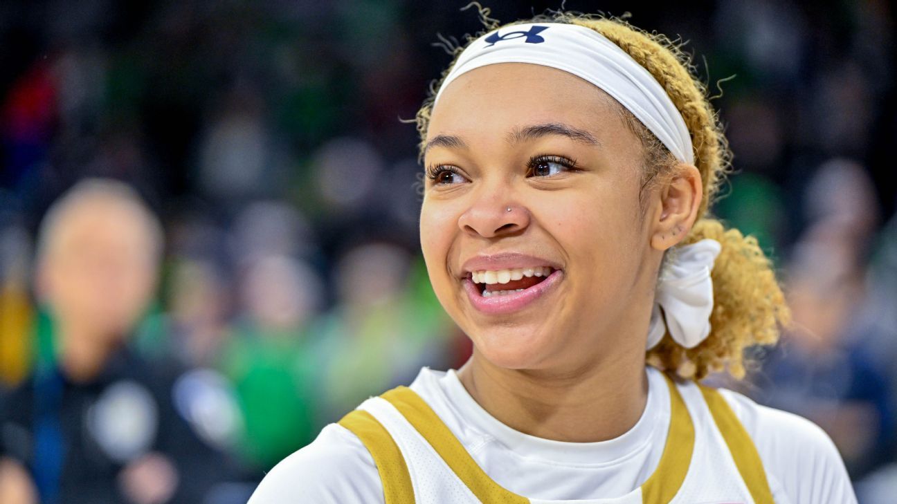 Notre Dame star Hannah Hidalgo is still discovering her Puerto Rican roots