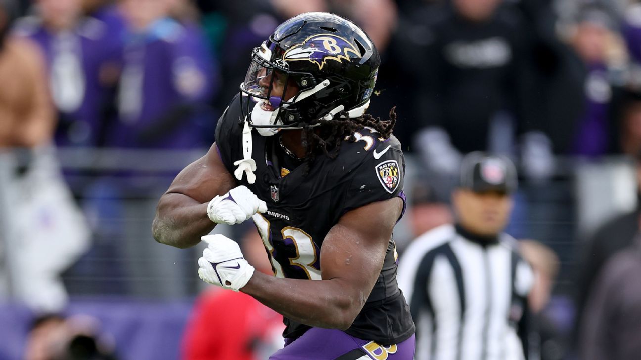 Die Baltimore Ravens verzichten vor ihrem Playoff-Auftakt auf Melvin Gordon