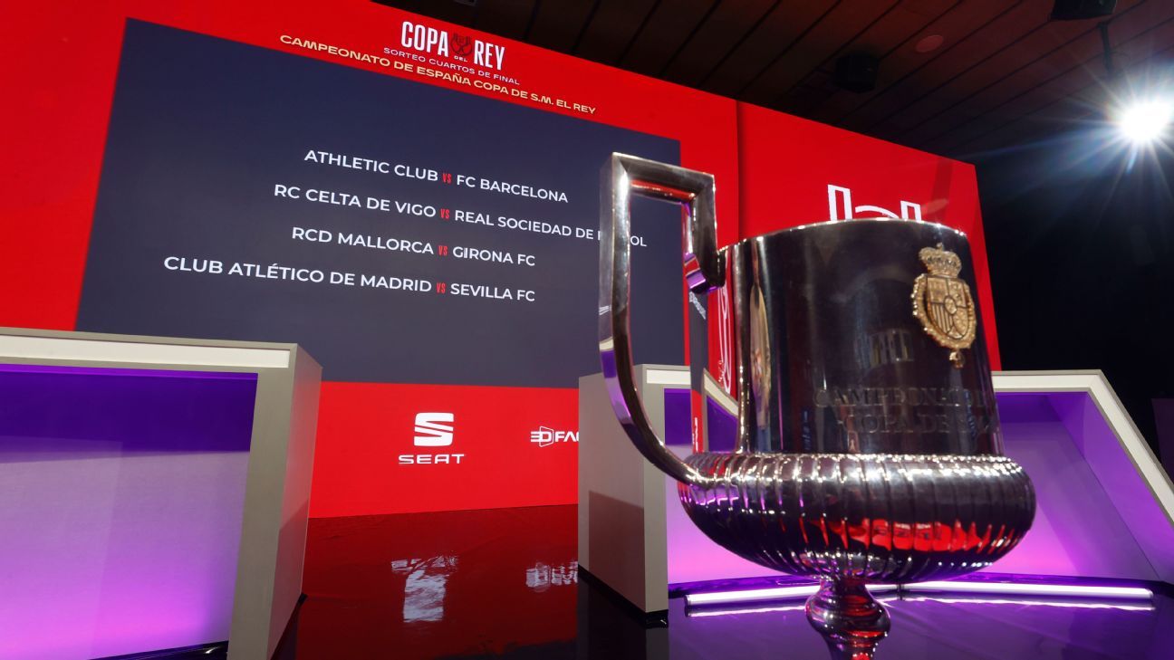 Copa del Rey Quarterfinal Draw BarcelonaAthletic Stands Out Archysport