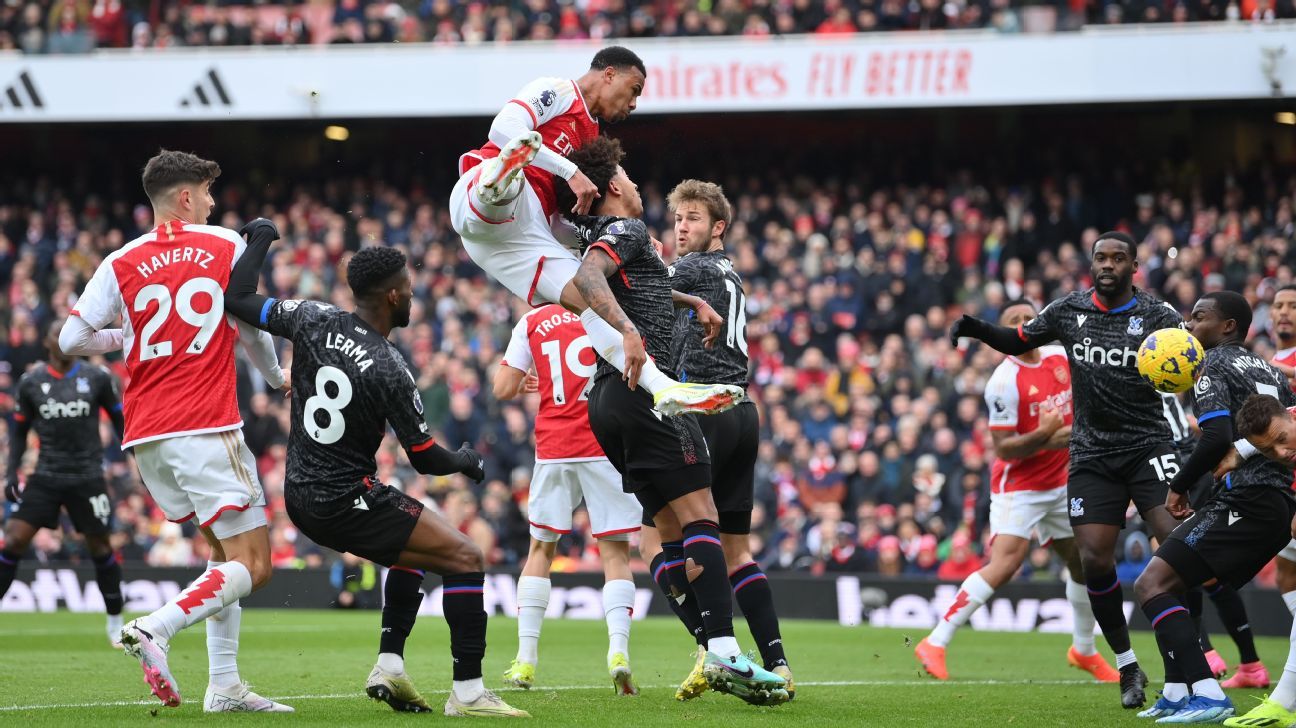 Arsenal flip a nook to finish scoring woes vs. Crystal Palace